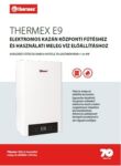 Thermex E9 kazán prospektus